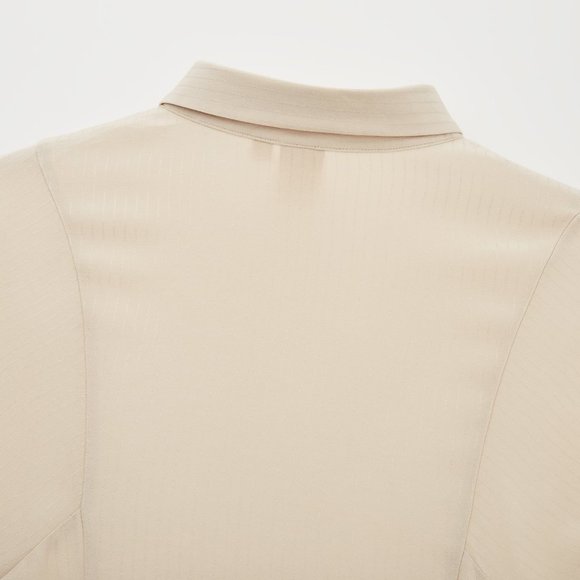 NWT HANA TAJIMA BLACK RAYON LONG-SLEEVE DRESS - Picture 4 of 12